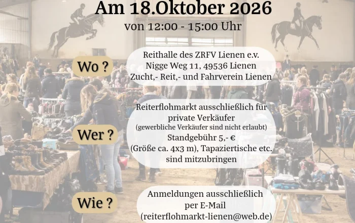 reiterflohmarkt Lienen